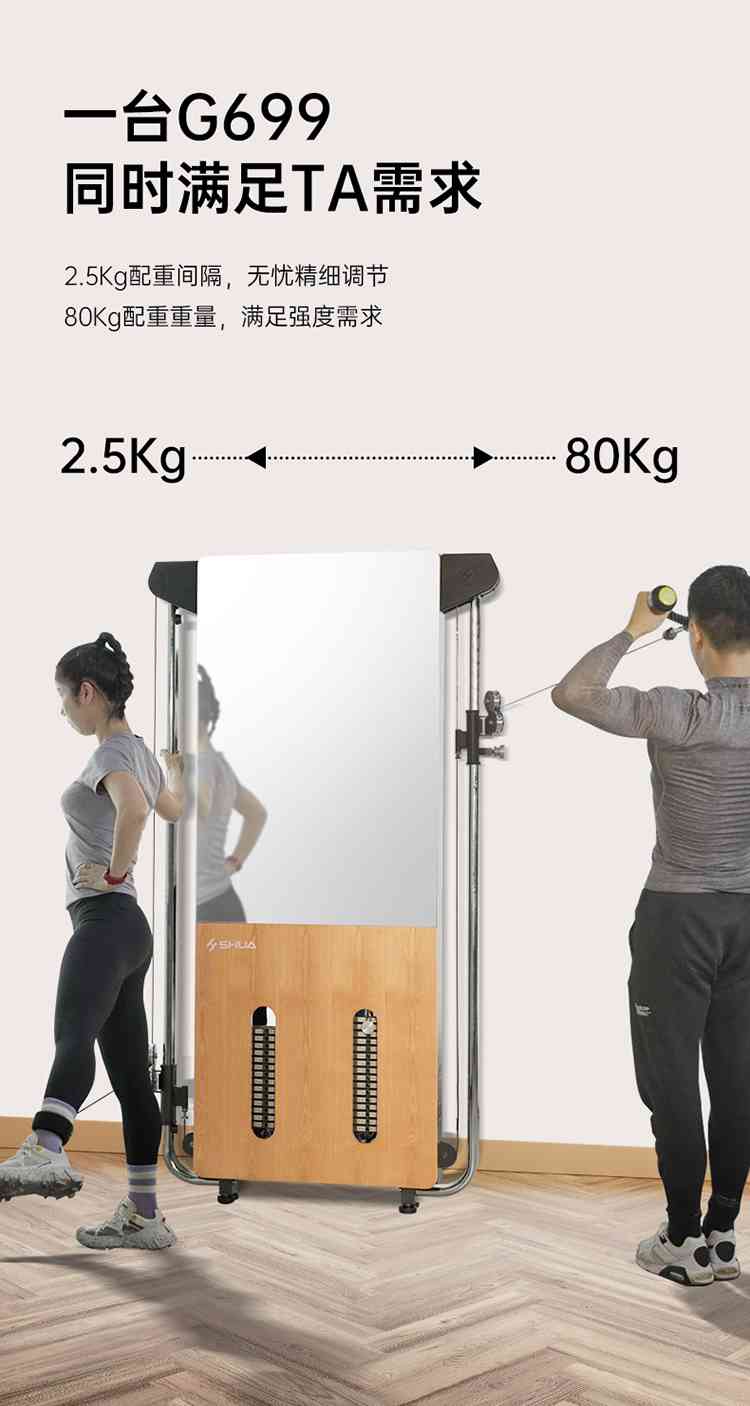 SH-G699 壁挂式拉绳训练器-广西haobotiyu-好博健身器材有限公司