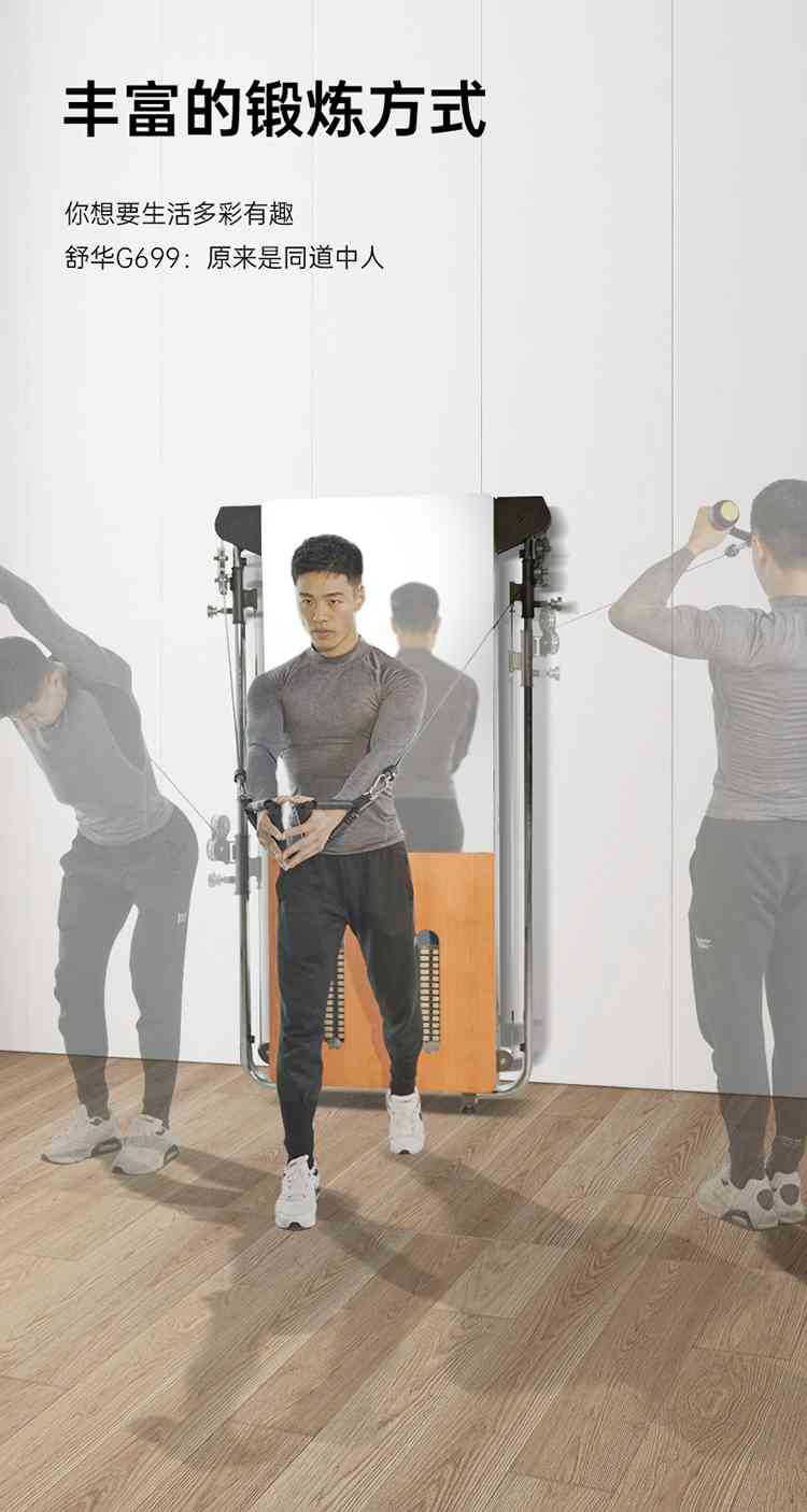 SH-G699 壁挂式拉绳训练器-广西haobotiyu-好博健身器材有限公司